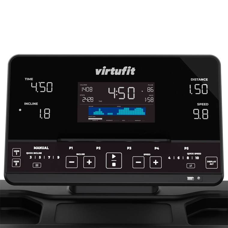 VirtuFit TR500i Display